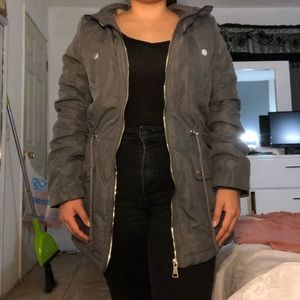 Fleece line jacket/parka